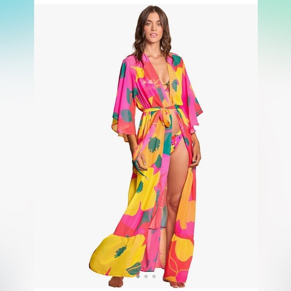 Floral kimono large - Picture 1 of 7